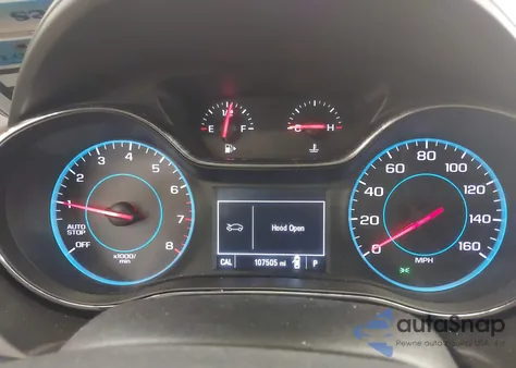 2017 Chevrolet Cruze Lt Auto из США, поврежденный, VIN 3G1BE6SM5HS594255